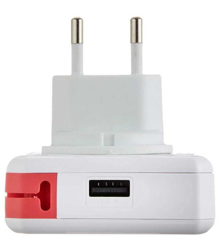 hub mini usb 20 cu 4 porturi alb rosu allocacoc powerusb hub 3