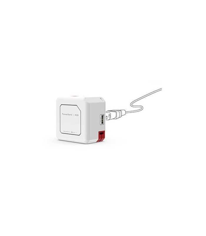 hub mini usb 20 cu 4 porturi alb rosu allocacoc powerusb hub 5