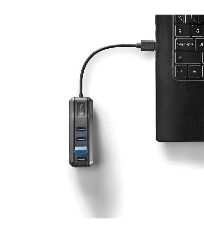 Hub Usb 30 Ngs Port 30 4 Porturi Negru