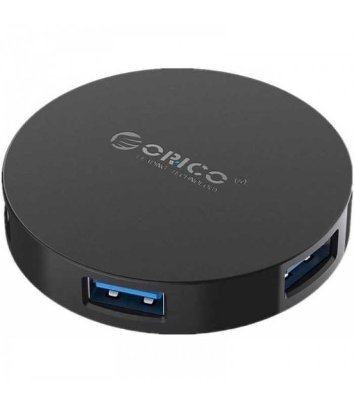 HUB USB Orico HA4U-U3 USB 3.0 negru
