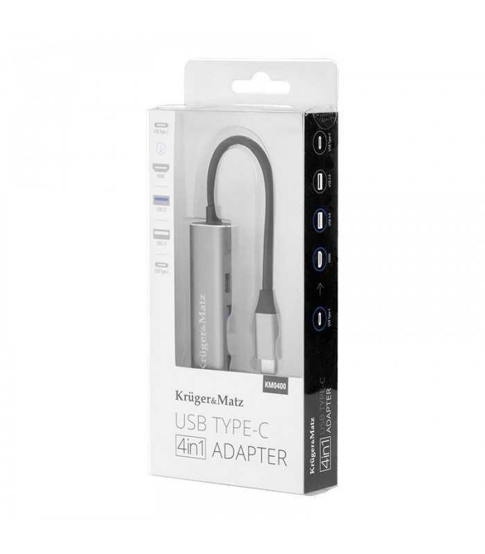 hub usb type c hdmi usb30 usb 20 usb type c krugermatz 3