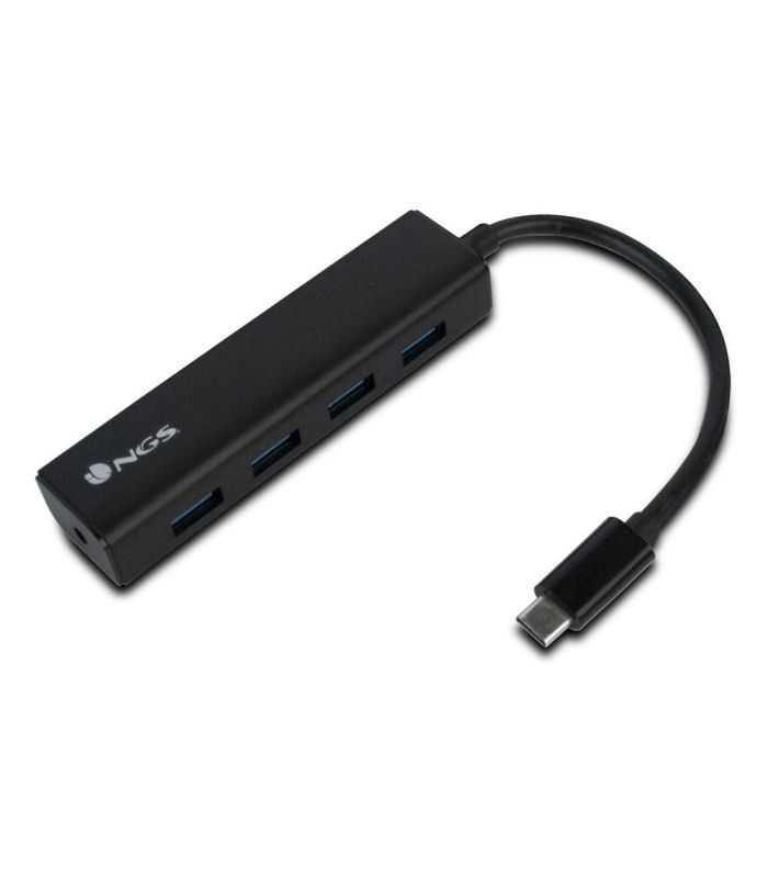 Hub USB type C NGS Wonder Hub4 4 porturi USB 3.0 negru