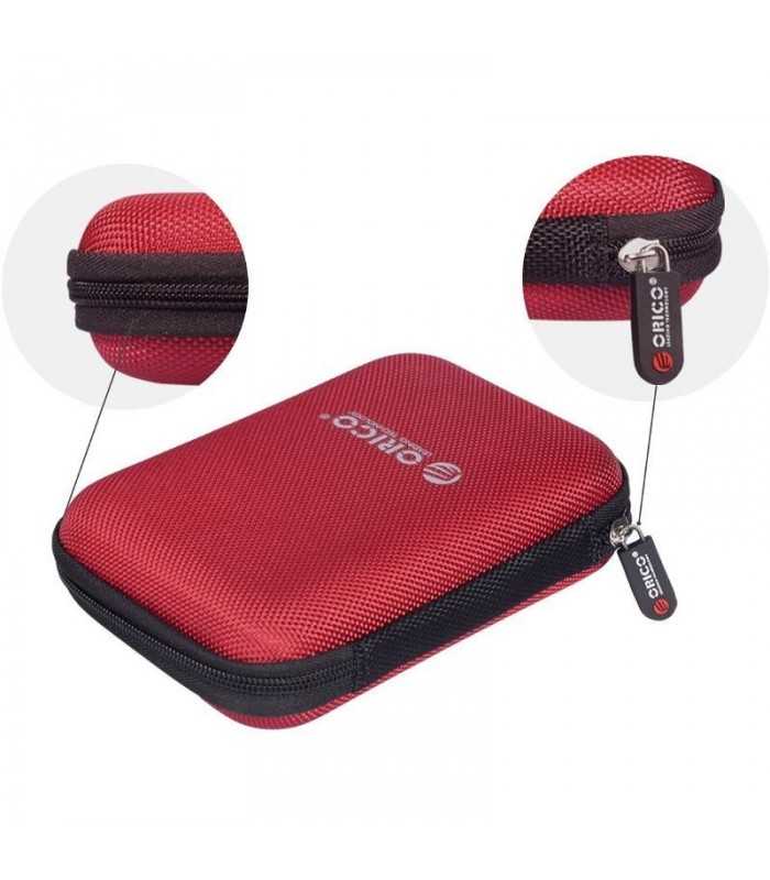 husa protectie orico pentru 25 hdd ssd culoare rosu 2