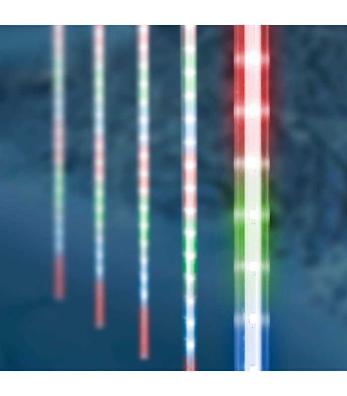 iluminare 8 turturi 50cm meteor led multicolor 100 240v 84w phenom lighting technology 1