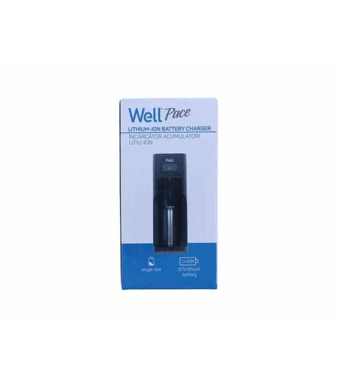 Incarcator Acumulatori Litiu Ion 1 Canal Well Pace Usb 10400 14500 16340 17670 18350 18500 18650 26650