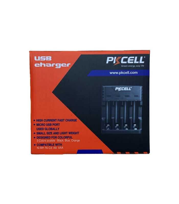 Incarcator Acumulatori Ni Mh 4 X Aa Aaa Pkcell Pk 8146 619