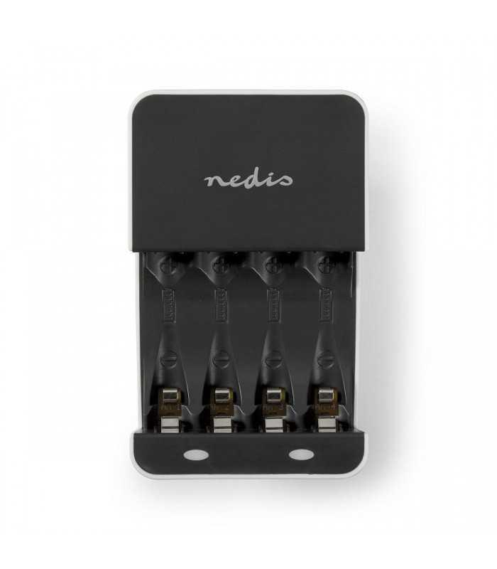 incarcator acumulatori nimh aa aaa nedis 2