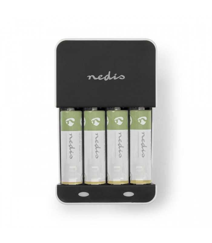 incarcator acumulatori nimh aa aaa nedis 3