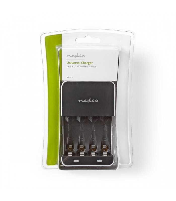 incarcator acumulatori nimh aa aaa nedis 6
