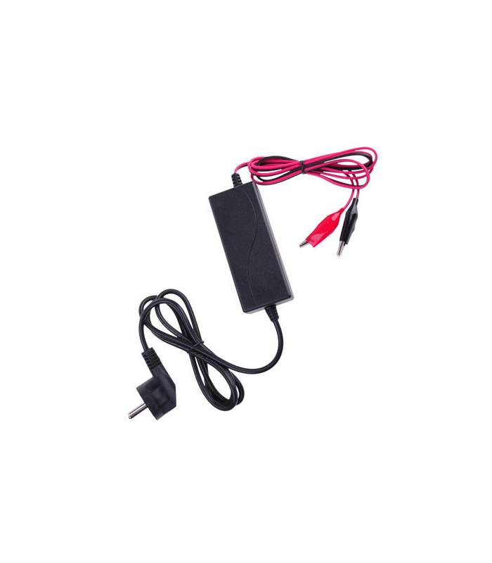 Incarcator acumulatori plumb 24V 0.8A pentru acumulator maxim 8Ah cu debransare Vipow