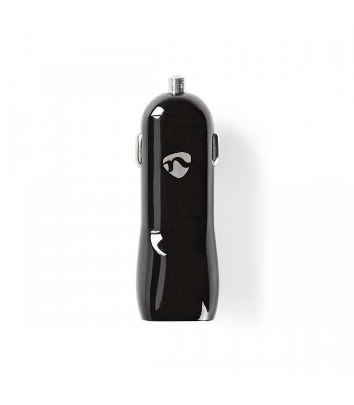 Incarcator auto 1x USB Type C 3.0 A negru Nedis