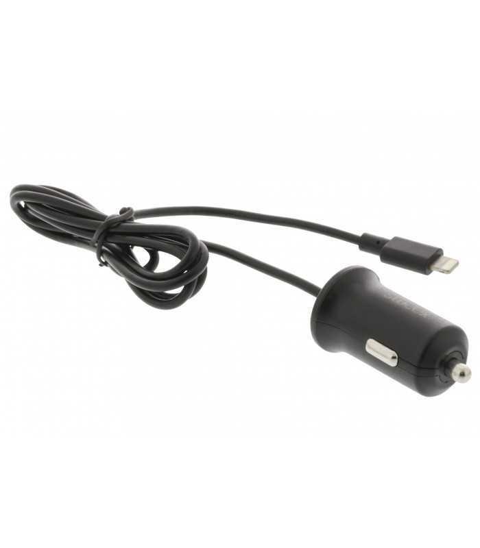 incarcator auto 24a apple lightning negru sweex 3