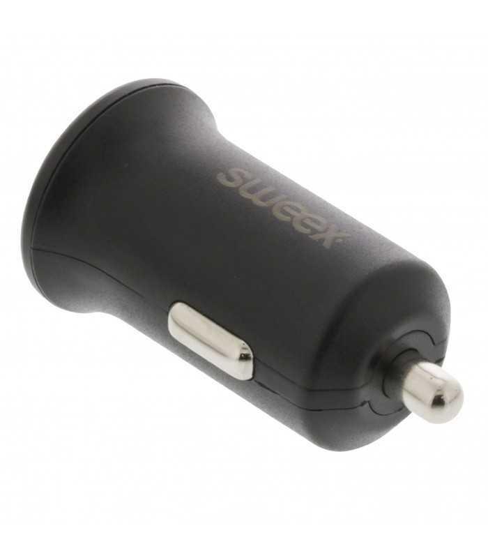 incarcator auto 2x usb 24a negru sweex 4