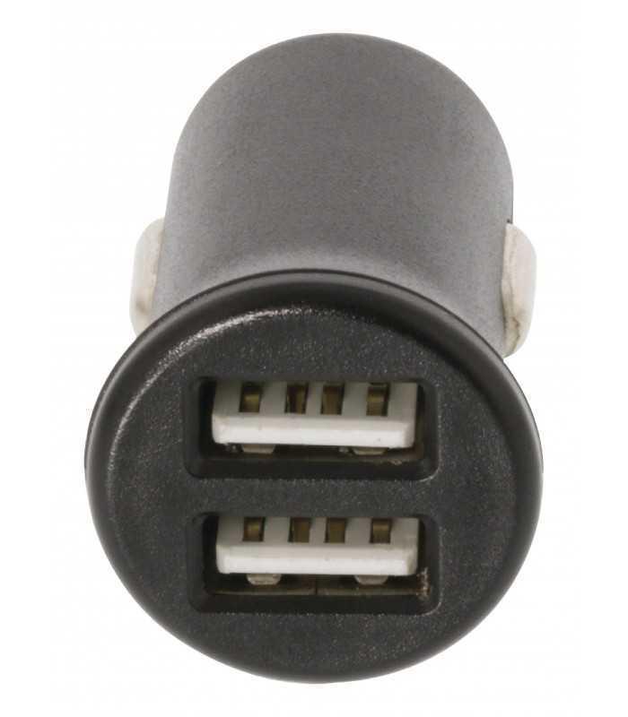 incarcator auto 2x usb 24a negru sweex 5