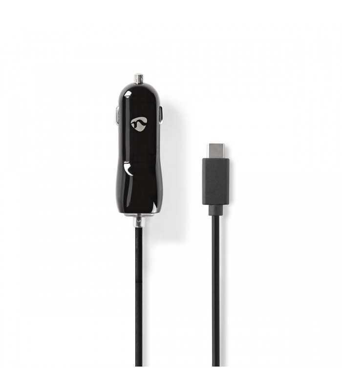Incarcator auto bricheta cu USB Type C 3A 15W negru Nedis 7 incarcator auto bricheta cu usb type c 3a 15w negru nedis 1