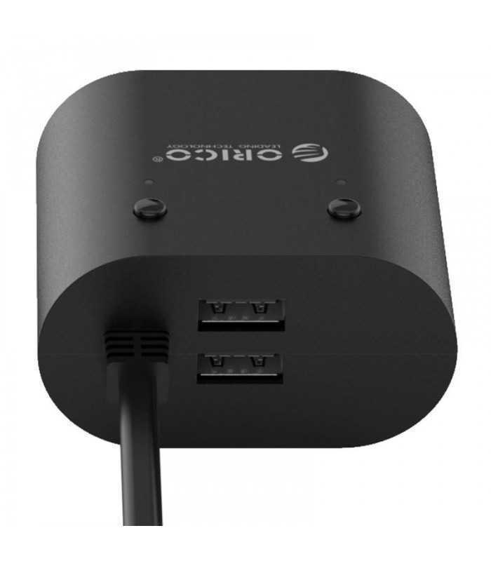 incarcator auto orico mp 2u2s 2 port uri negru 3