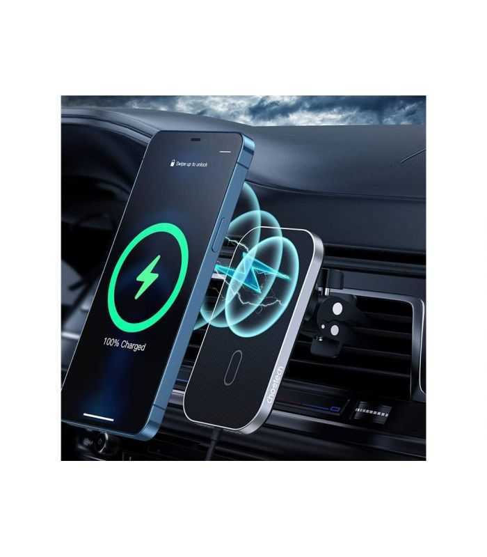 Incarcator Auto Wireless Magsafe Choetech T200 F