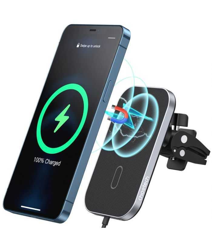 Incarcator auto wireless Magsafe Choetech T200-F