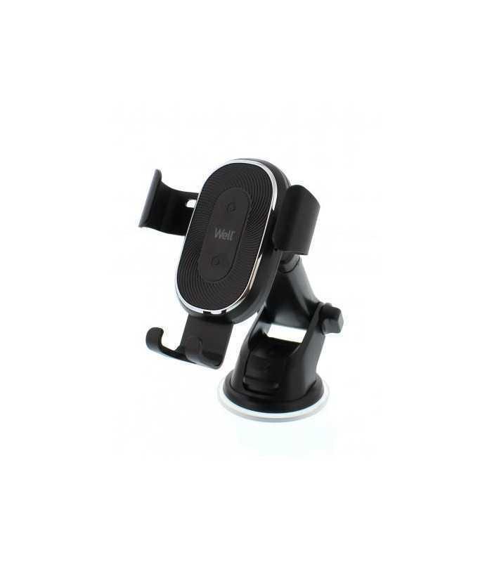 Incarcator auto wireless Pilot Well 10W cu gravitatie cu ventuza