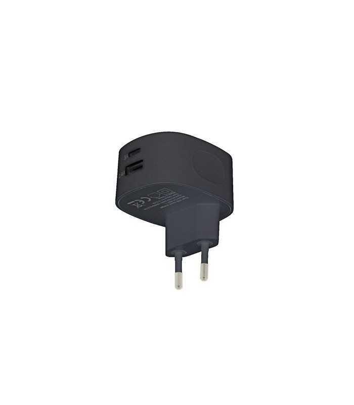 incarcator de la retea 2x iesire usb a si usb c 34a negru sweex 4