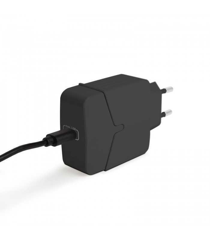 Incarcator de retea QuickCharge 3.0 USB Type C PD 18W cu incarcare rapida negru delight