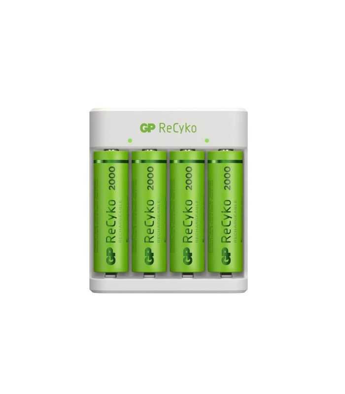 Incarcator E411 Aa Aaa R3 R6 Nimh 4 Acumulatori 2000mah Gp Recyko Gpe411210aahc 2b4