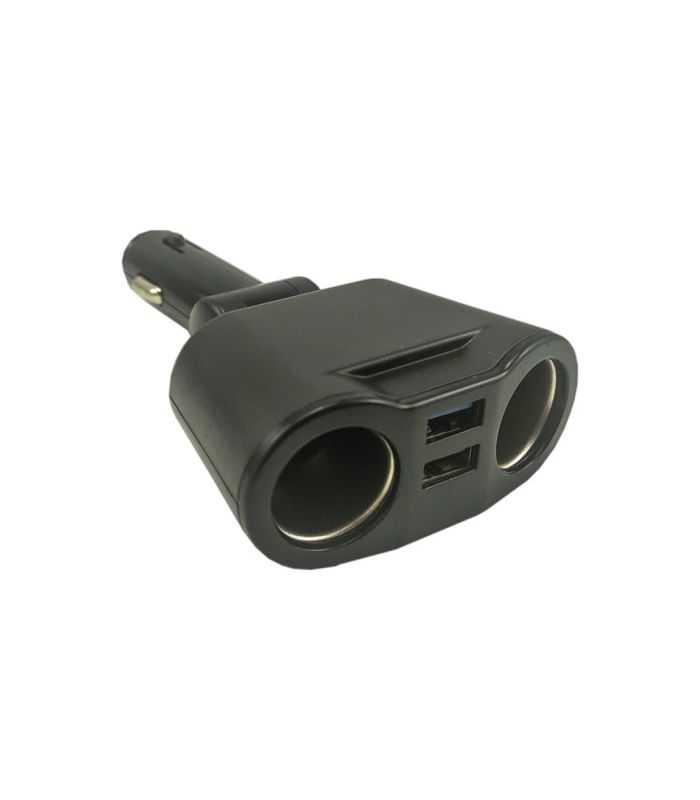 Incarcator Multifunctional 2x Bricheta Auto 12v 24v 65w Voltmetru 2x Usb 31a 15w Carguard Usc003