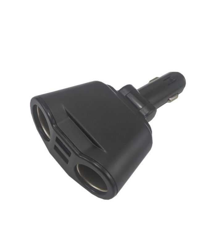 Incarcator Multifunctional 2x Bricheta Auto 12v 24v 65w Voltmetru 2x Usb 31a 15w Carguard Usc003