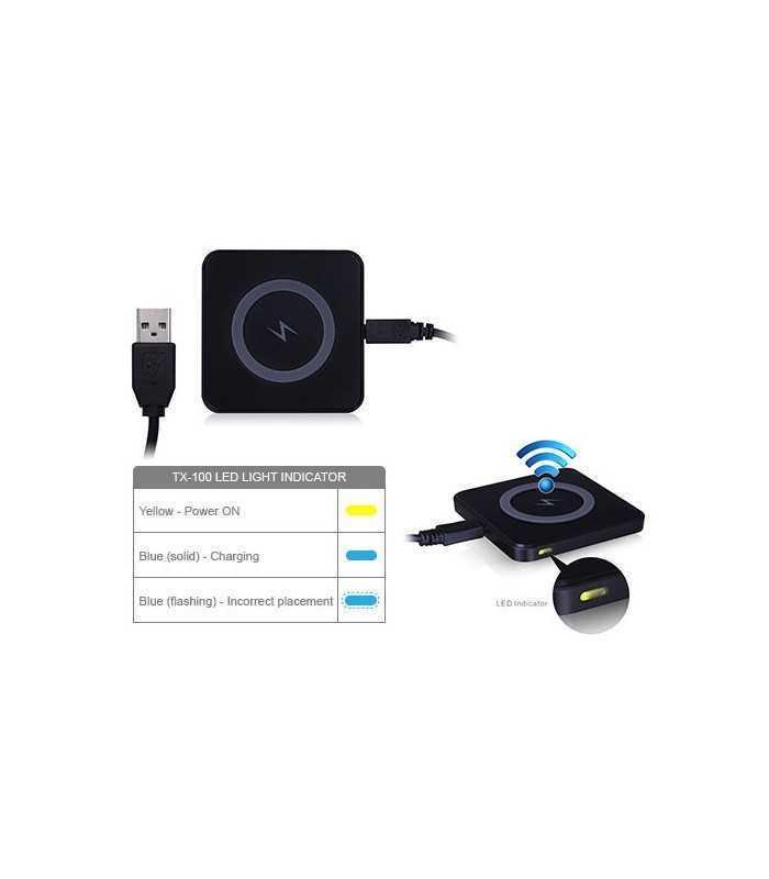 incarcator pad charging portabil wireless tx 100 luxa2 5