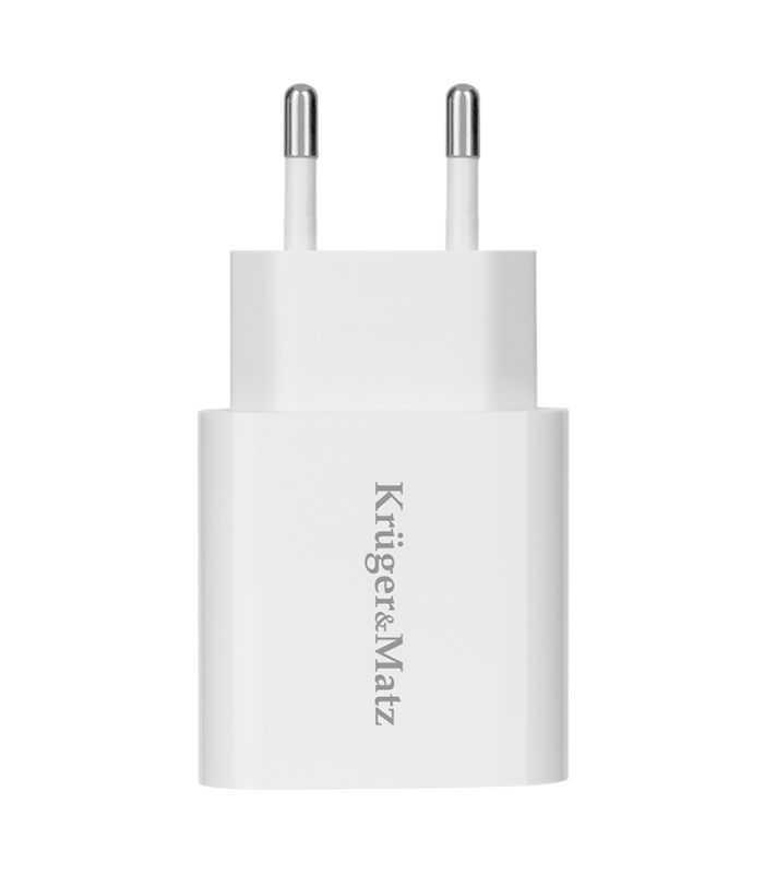 Incarcator rapid de retea USB tip A si USB type C 30W PD 3.0 + QC 3.0 Kruger&Matz KM0855 15 Incarcator Rapid De Retea Usb Tip A Si Usb Type C 30w Pd 30 Qc 30 Krugermatz Km0855