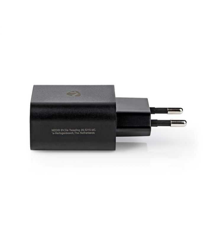 incarcator retea 3a 1 iesire usb type c pd 18w negru nedis 4