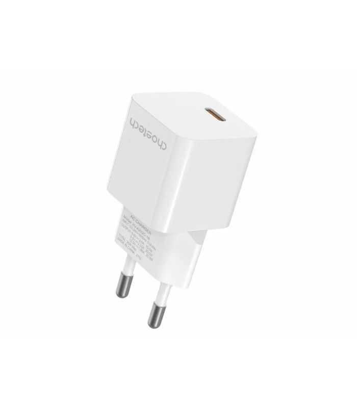 Incarcator retea Choetech 1x USB TYPE C PD 20W alb PD5010-EU-WH