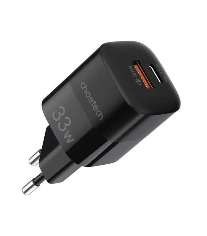 Incarcator retea Choetech PD5006-EU-BK 33W 1x USB TYPE C 1x USB-A