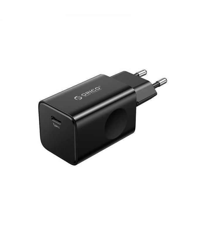 Incarcator retea Orico PT30-C USB TYPE C QC3.0 30W negru PT30-C-EU-BK