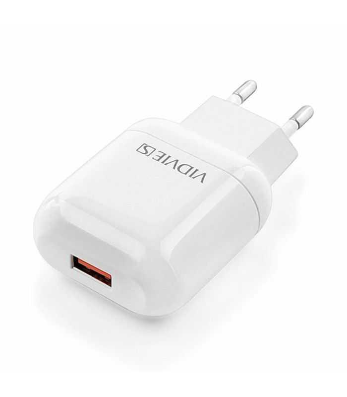 Incarcator retea USB 2400mA VIDVIE CE12/WHITE GSM1037