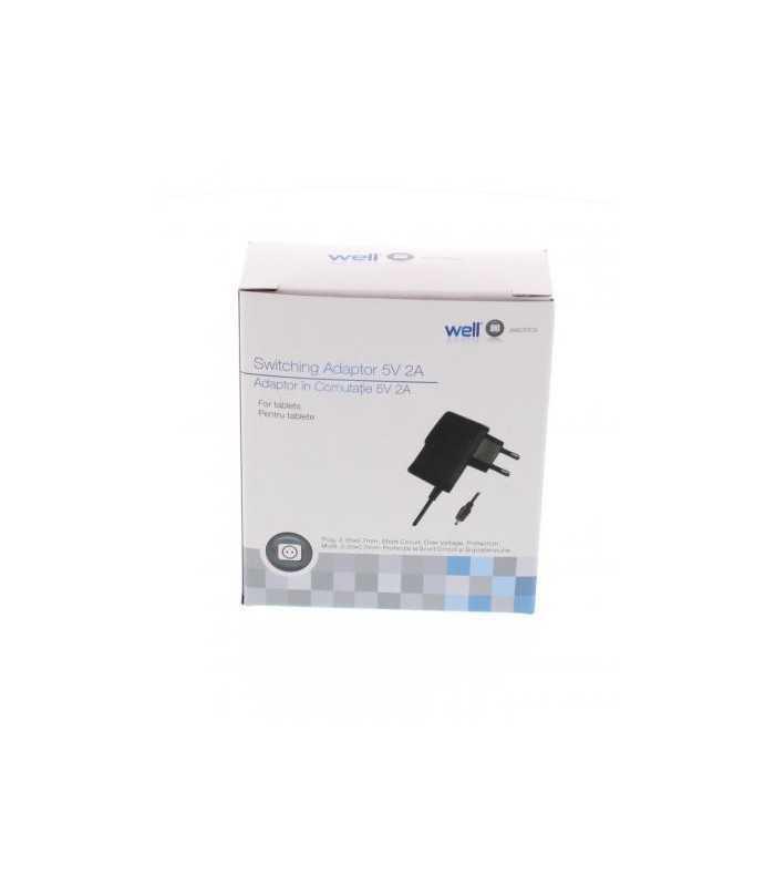 incarcator tableta ac dc 5v 2a conector 24x07x10mm well 4