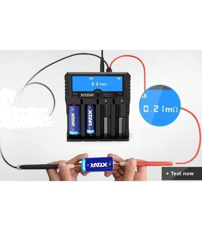 incarcator universal 4x li ion ni mh lcd vp4 plus xtar 4