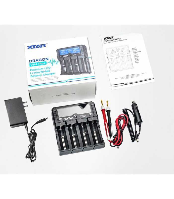 incarcator universal 4x li ion ni mh lcd vp4 plus xtar 5