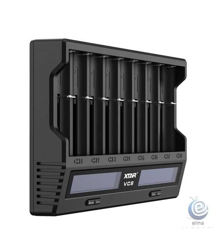 Incarcator Universal Acumulatori 8x Li Ion Ni Cd Ni Mh Vc8 Xtar Vc8pbaaz20251