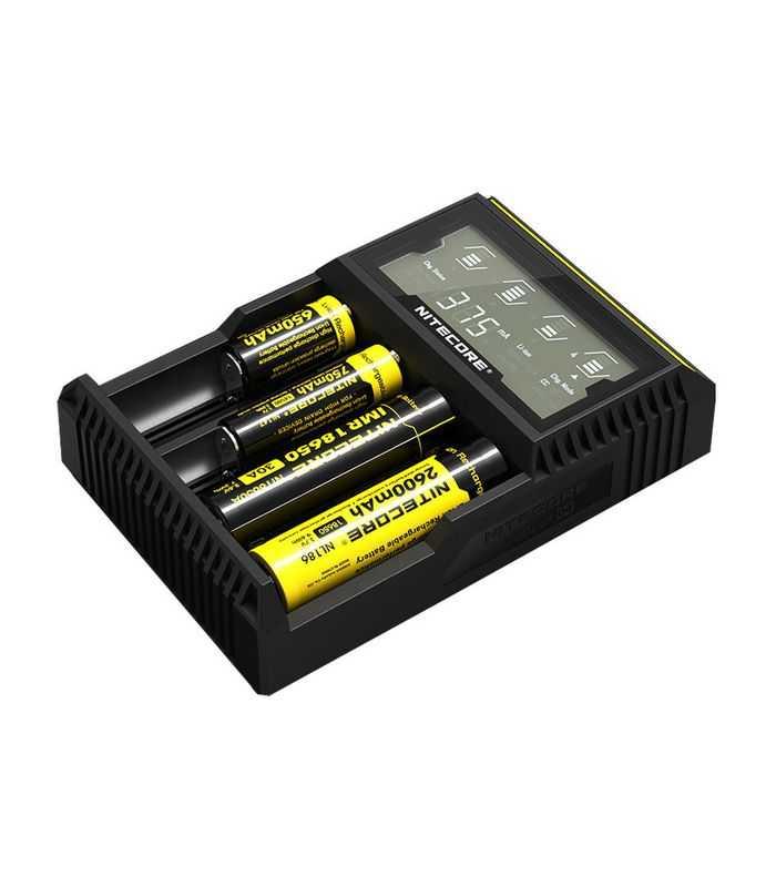 Incarcator Universal Acumulatori X4 Lcd 100 240v 12v Nitecore Digicharger D4eu