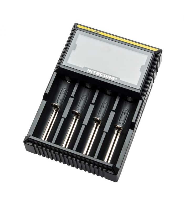 Incarcator universal acumulatori x4 LCD 100-240V 12V NITECORE Digicharger D4EU