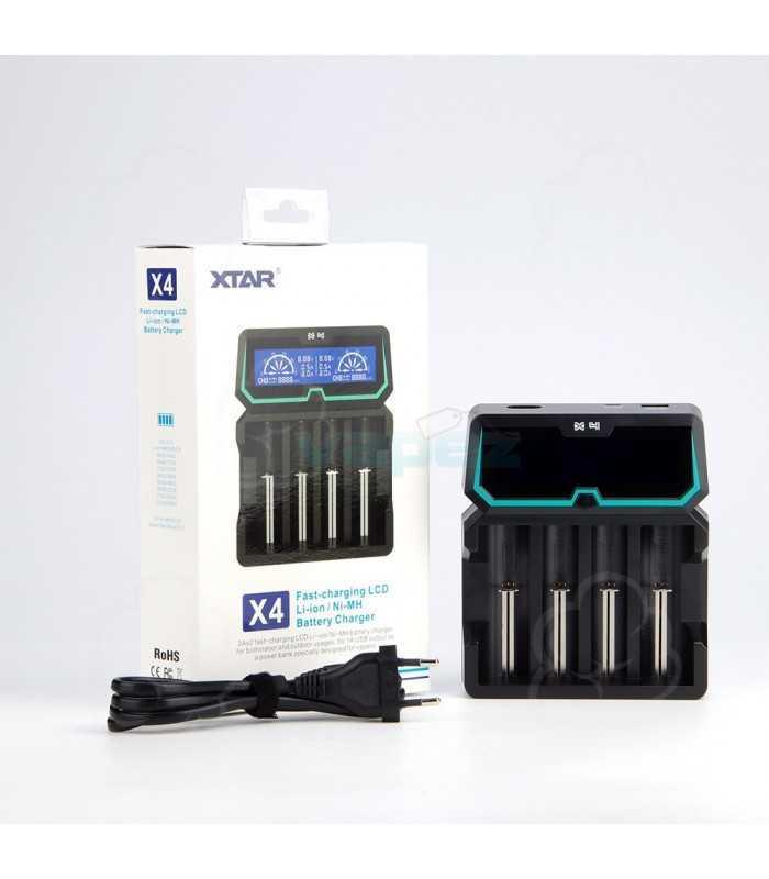 incarcator universal acumulatori x4 lcd 230v xtar x40bbj13683 6