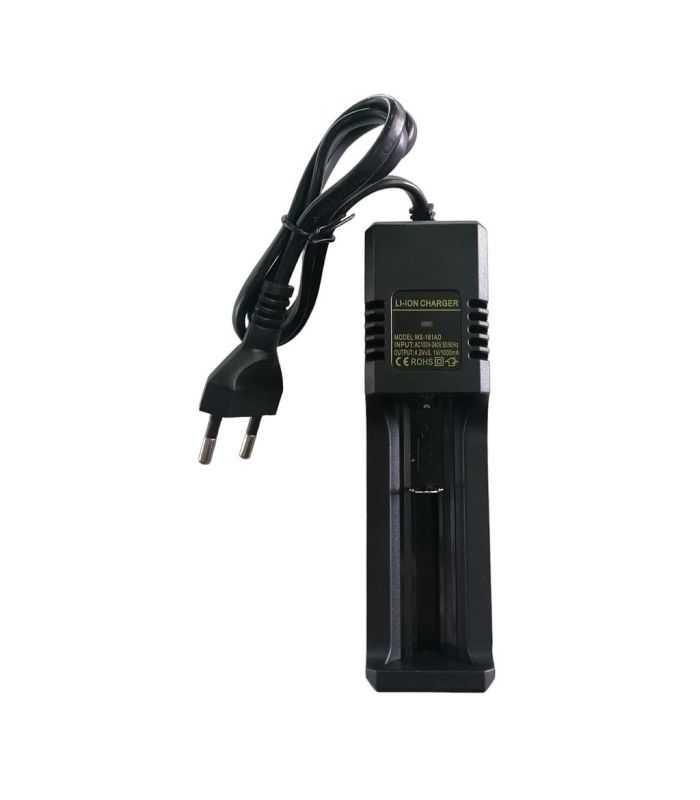 Incarcator universal Litiu Ion 1000mA si pentru seria 18650 1 canal cu indicator incarcare TED