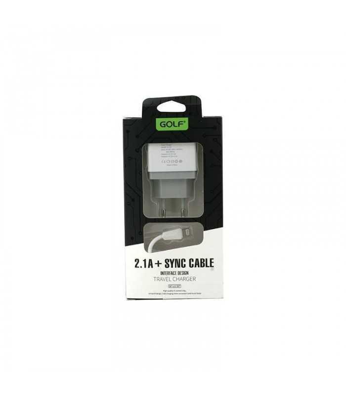 Incarcator USB Golf VOIAJ U2iSET iPHONE 1.5m 2.1A