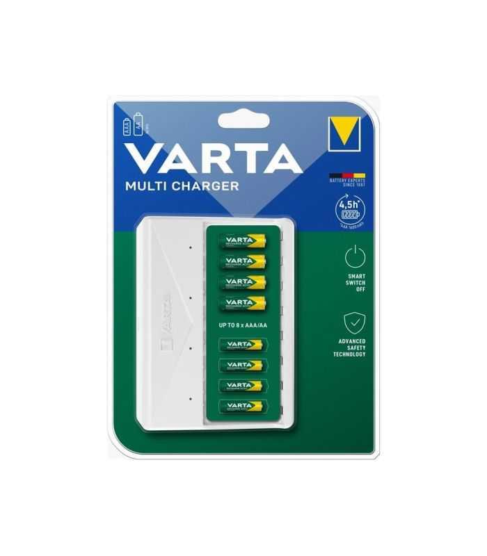 Incarcator Varta Multi Charger 57659 2 4 6 Sau 8x Aa Aaa Nimh Cablu Usb C Inclus