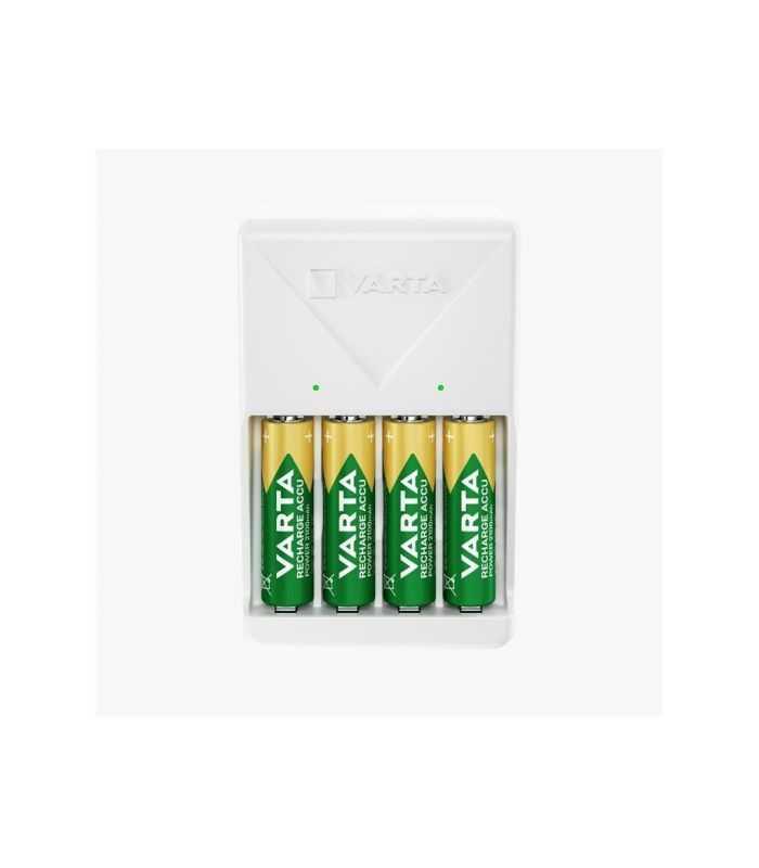 Incarcator Varta Plug Charger 57657 2 4x Aa Aaa Nimh 4 Acumulatori Aa 2100mah