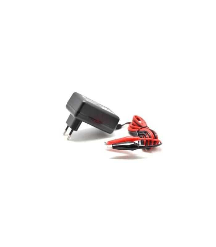 Incarcator VRLA 13.8V 1A cu clesti Vr-Alx pentru acumulatori plumb 12V 2-12Ah