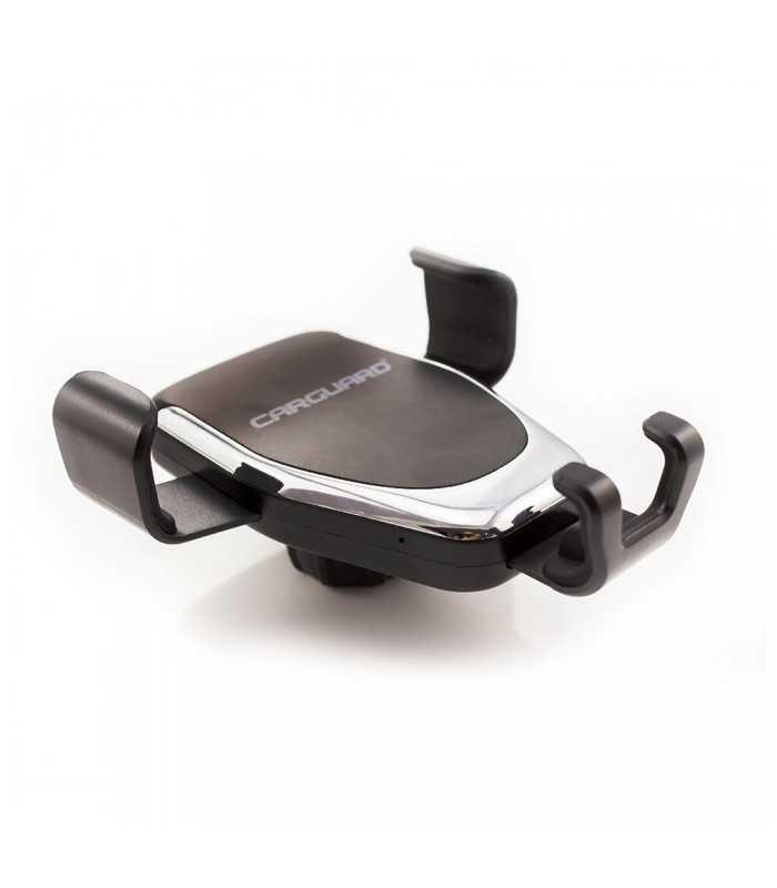 incarcator wireless grilaj auto 10w pentru telefon mobil carguard 4