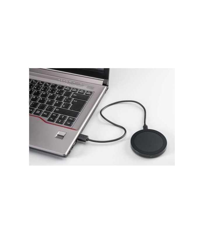 incarcator wireless plat s pentru smartphone dispozitiv compatibil qi negru goobay 3