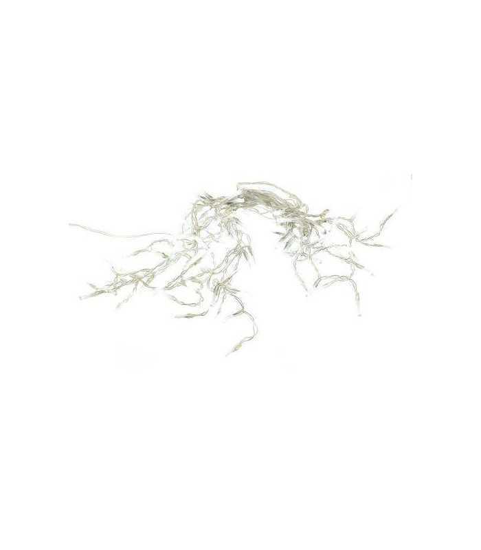 instalatie luminoasa cu turturi 100 leduri albe lumina rece cu jocuri de lumini cablu transparent well 2